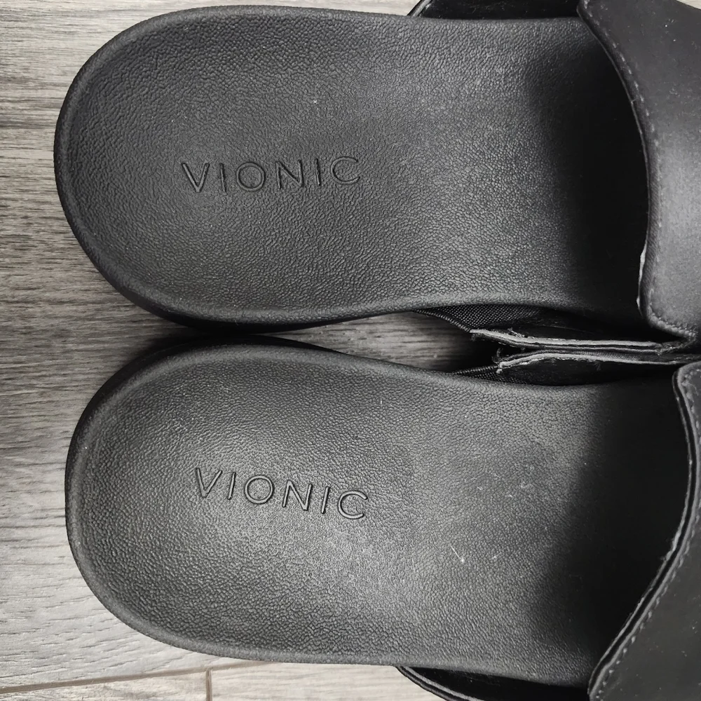 Vionic monica women's platform sandals size 5 excellent condition