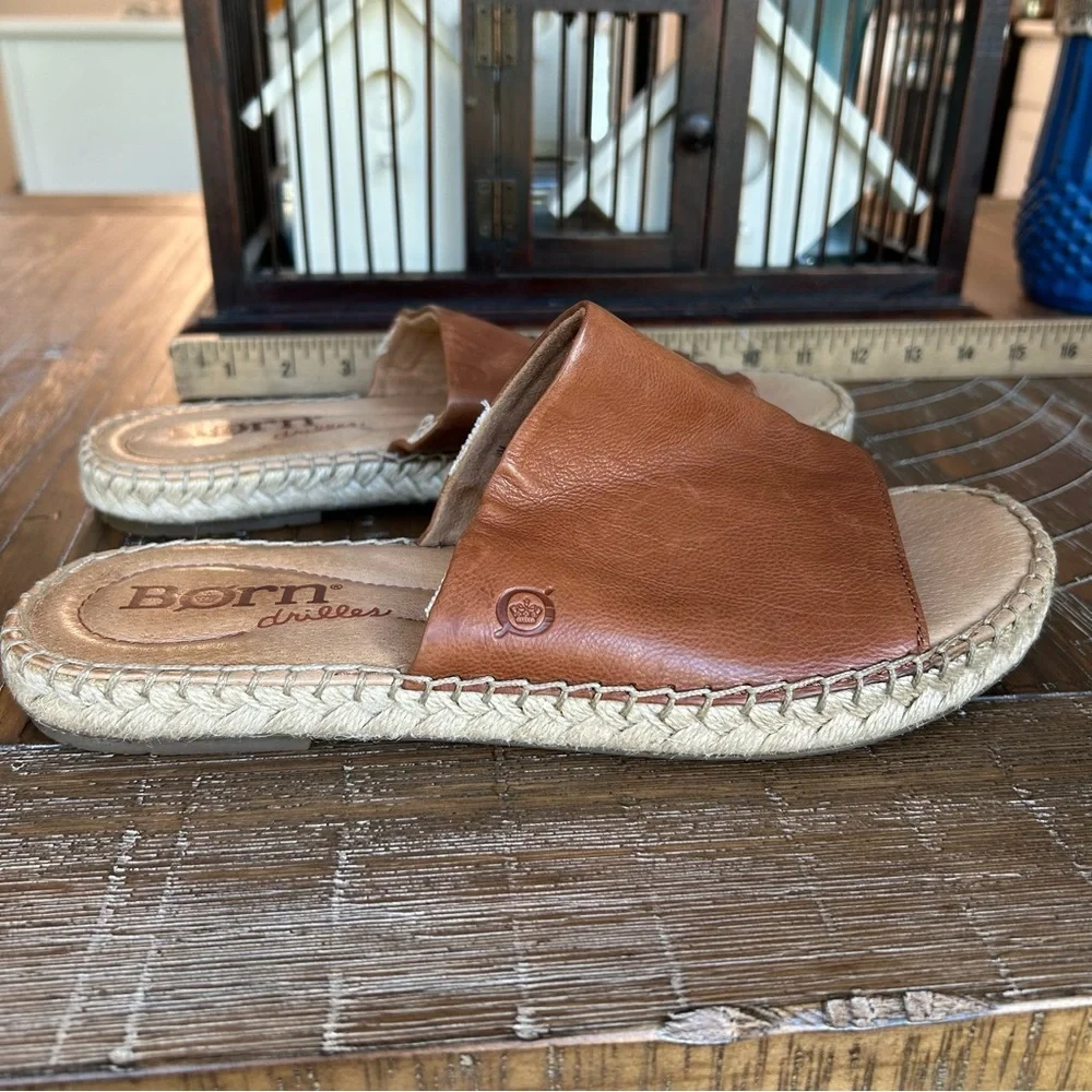 Born worn size leather