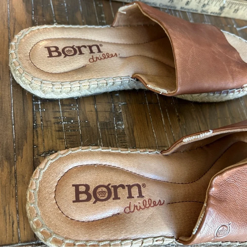 Born brown worn gently