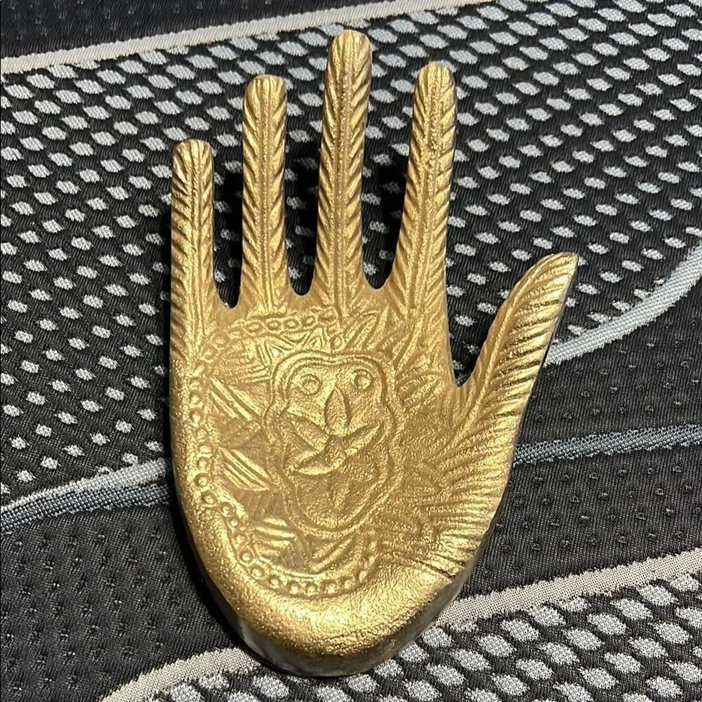 Hand-Shaped Decorative Piece