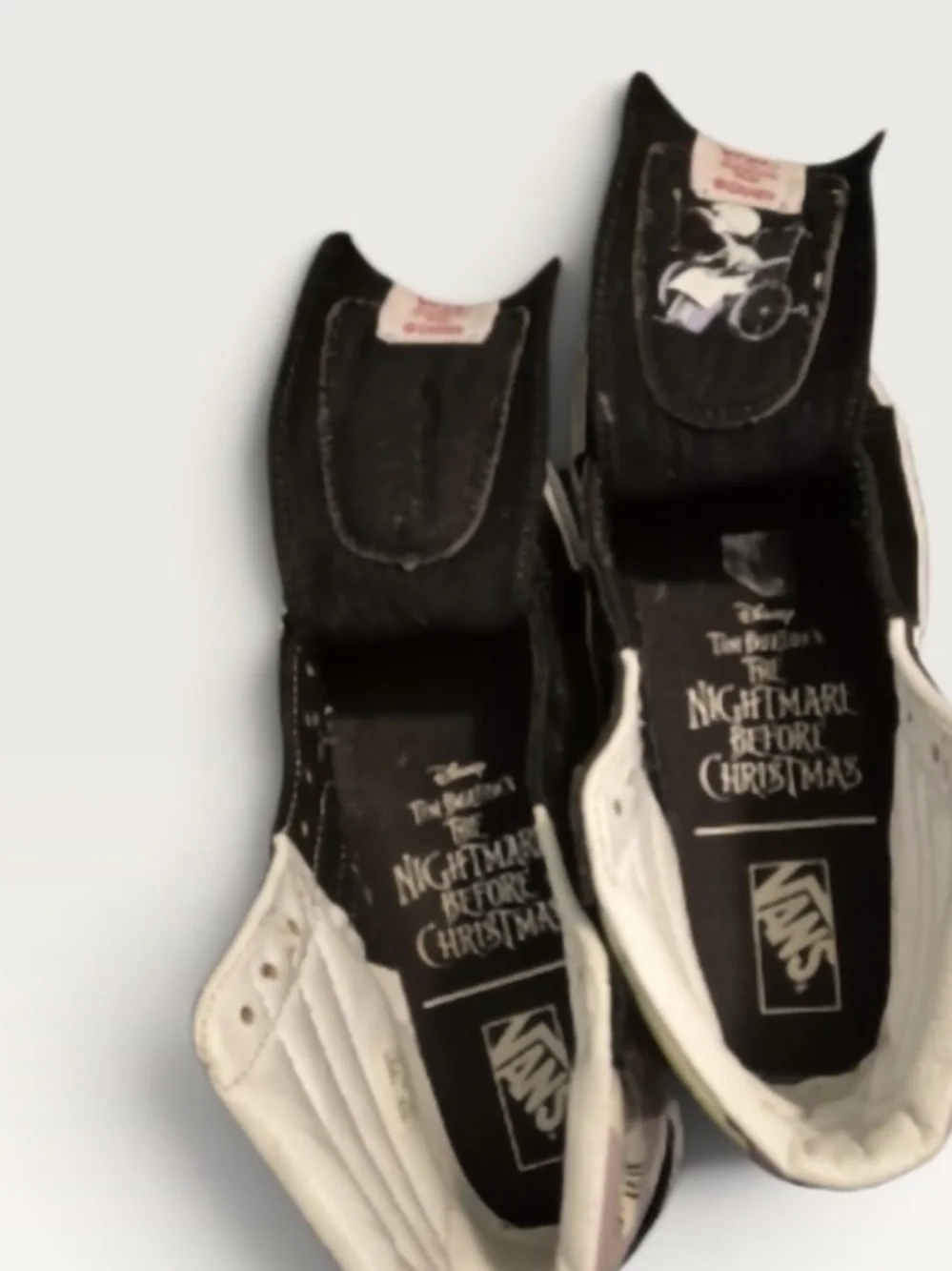Disney Black, White & Pink High-Top Kids Sneakers with Character Graphic
