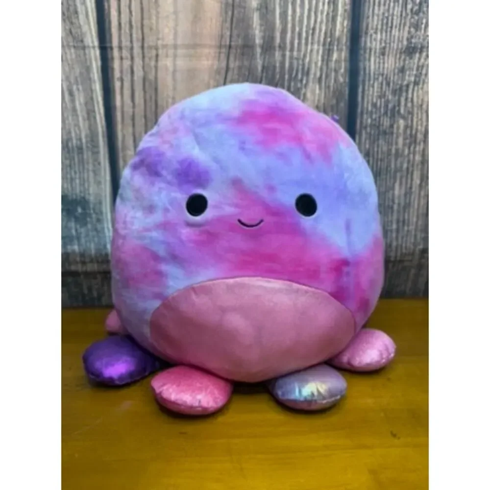 Squishmallows Mary the Octopus Tie-Dye Plush Toy Small 12