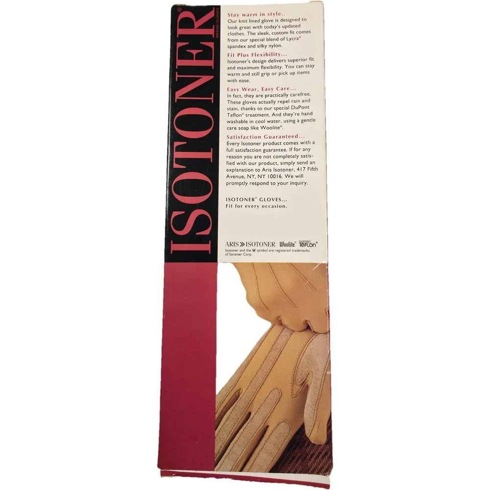 isotoner classic gloves