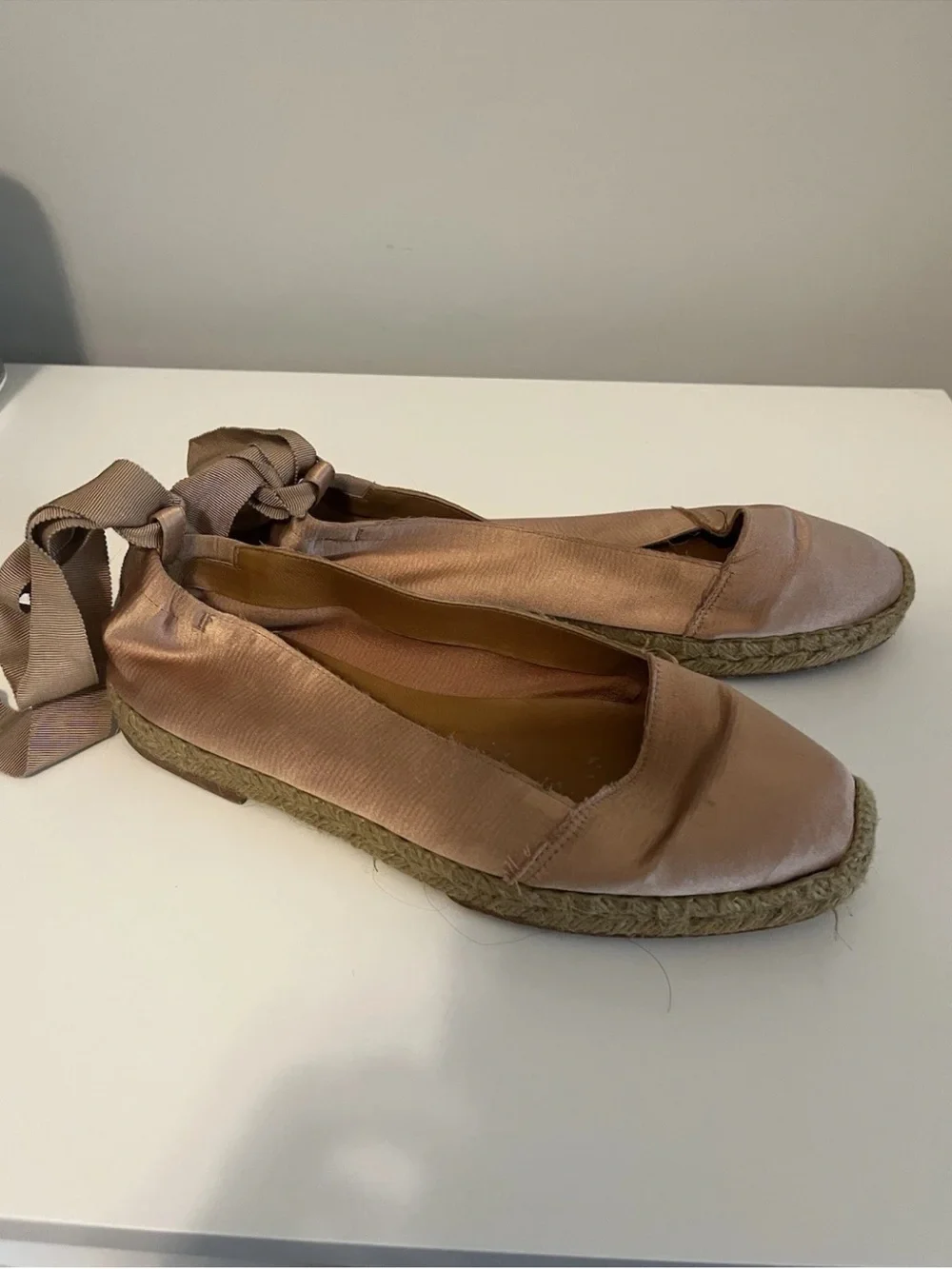 Lanvin glossy elegant espadrille
