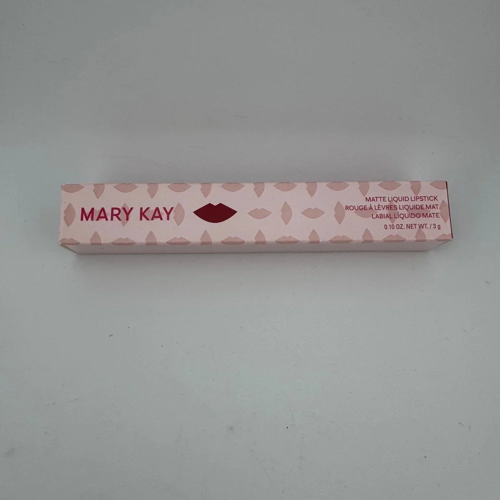 Mary Kay Matte Liquid Lipstick 0.10oz Red Noir New High Pigment‎ 220392