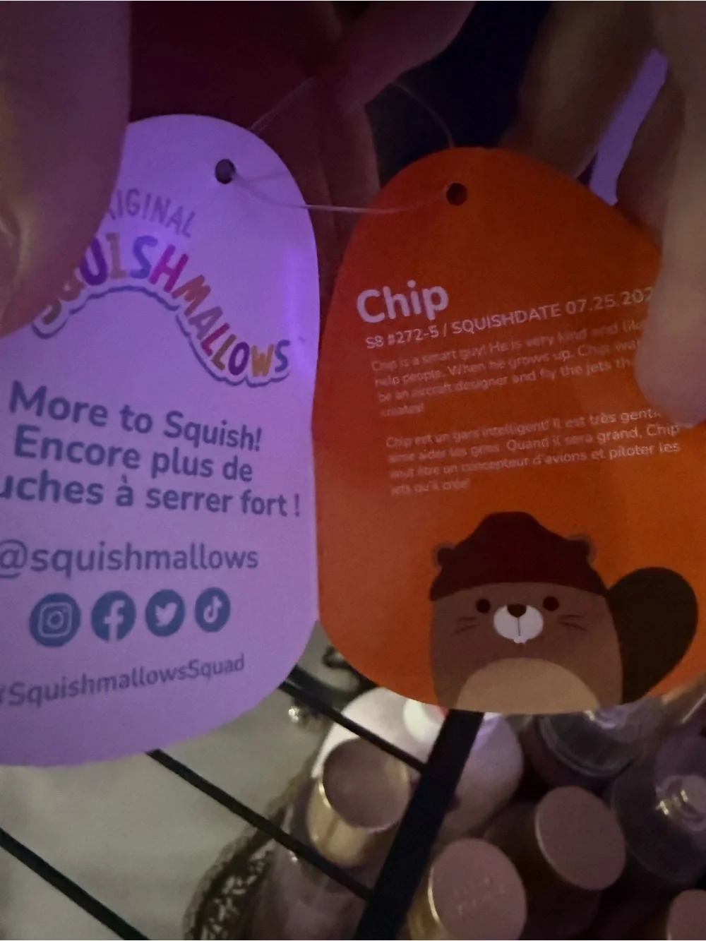 Squishmallows adorable brown
