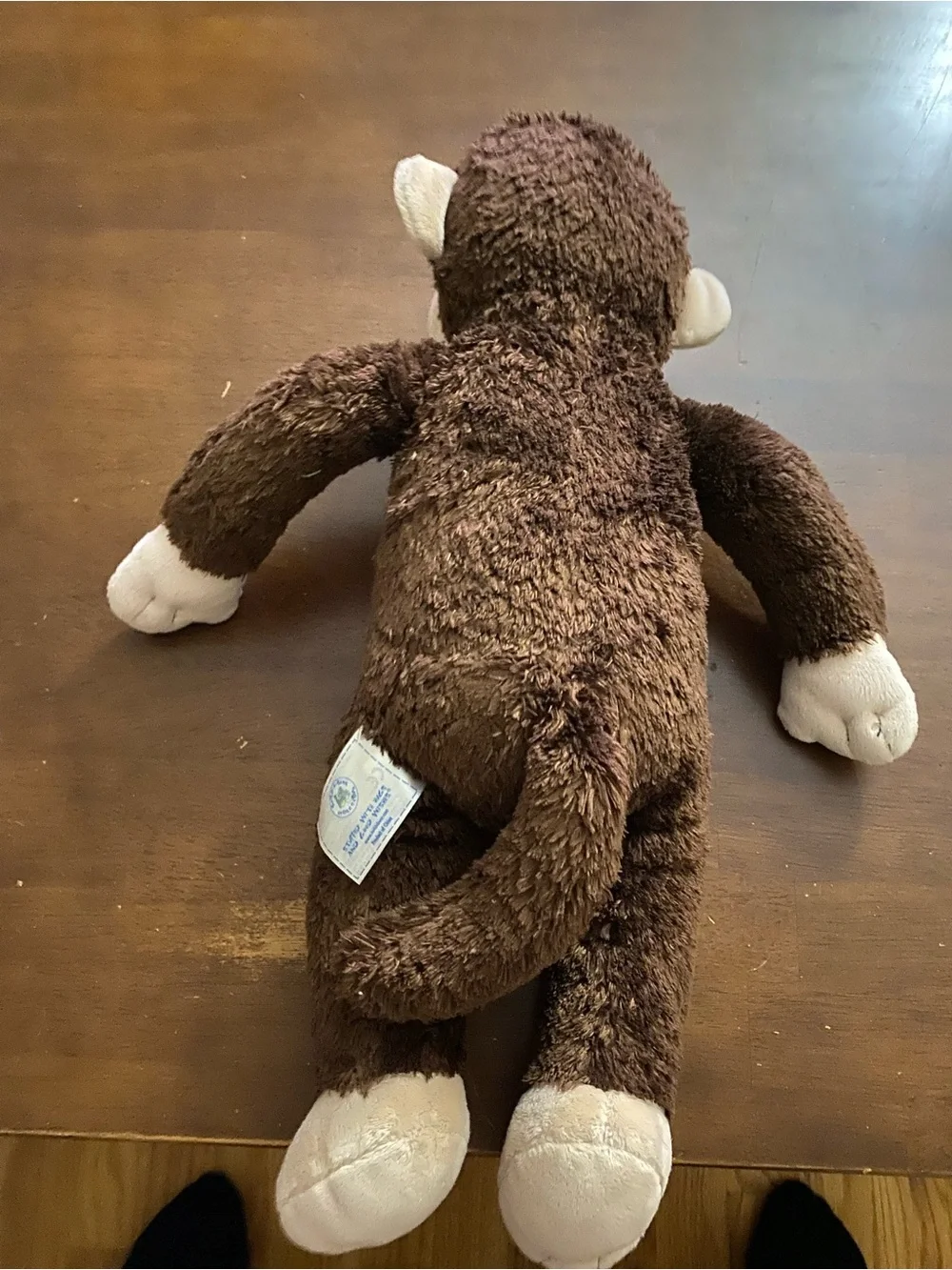 Plush Brown Monkey Stuffed Animal - Soft Cuddly Toy for Kids Build a Bear