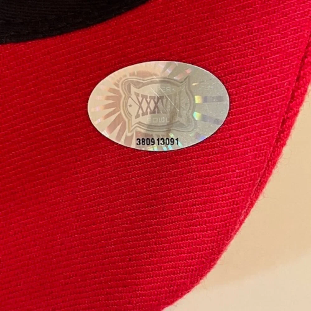 TWO NEW ENGLAND PATRIOT Superbowl XXXVIII hats - NEW