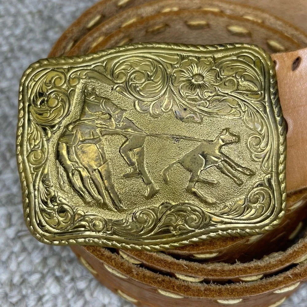 Crumrine cowboy leather