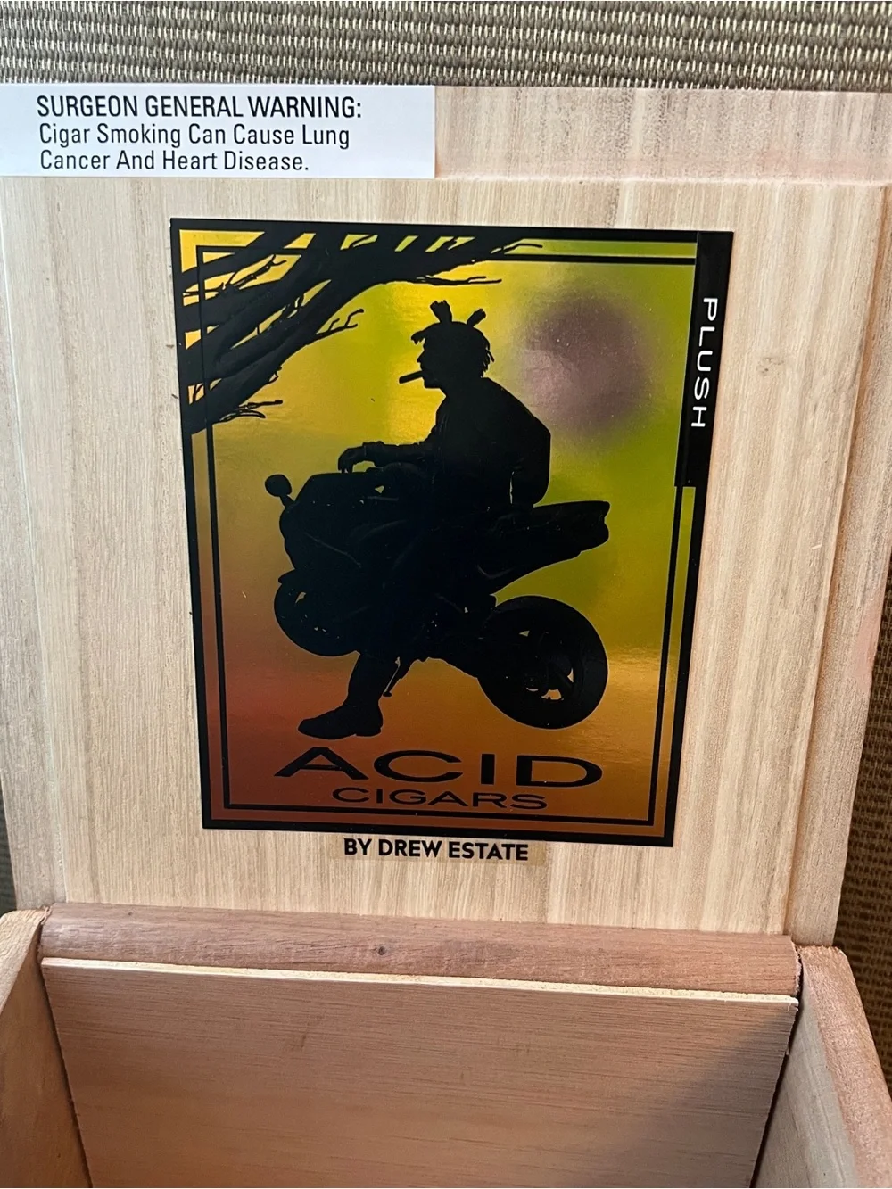 Cigar Boxes add touch
