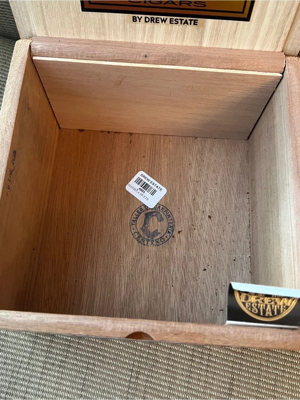 Cigar Boxes add touch