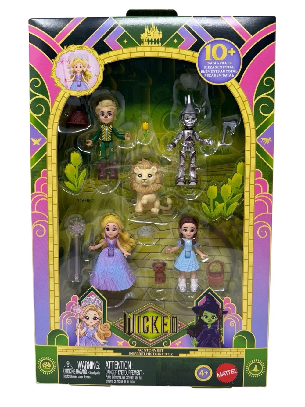 Mattel Wicked For Good Oz Story Set of 5 mini figures Small Doll Land of Oz new
