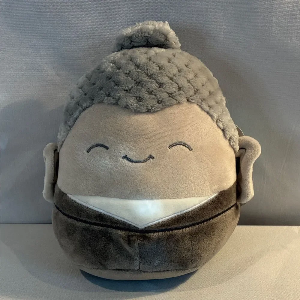 NWT Squishmallows Hodge the gray Buddha Wellness Squad kids soft plush toy 8