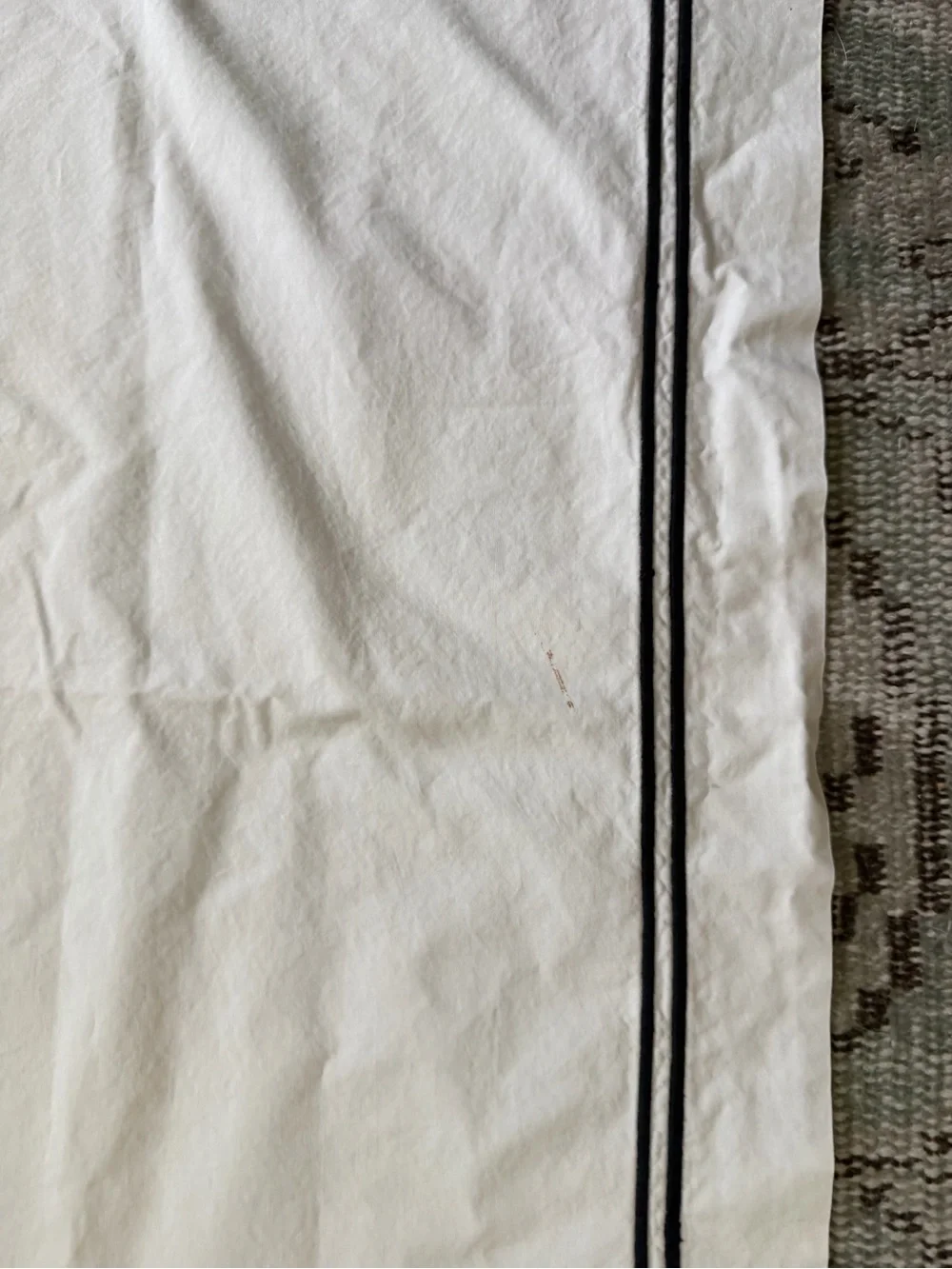 Frette elegant sham