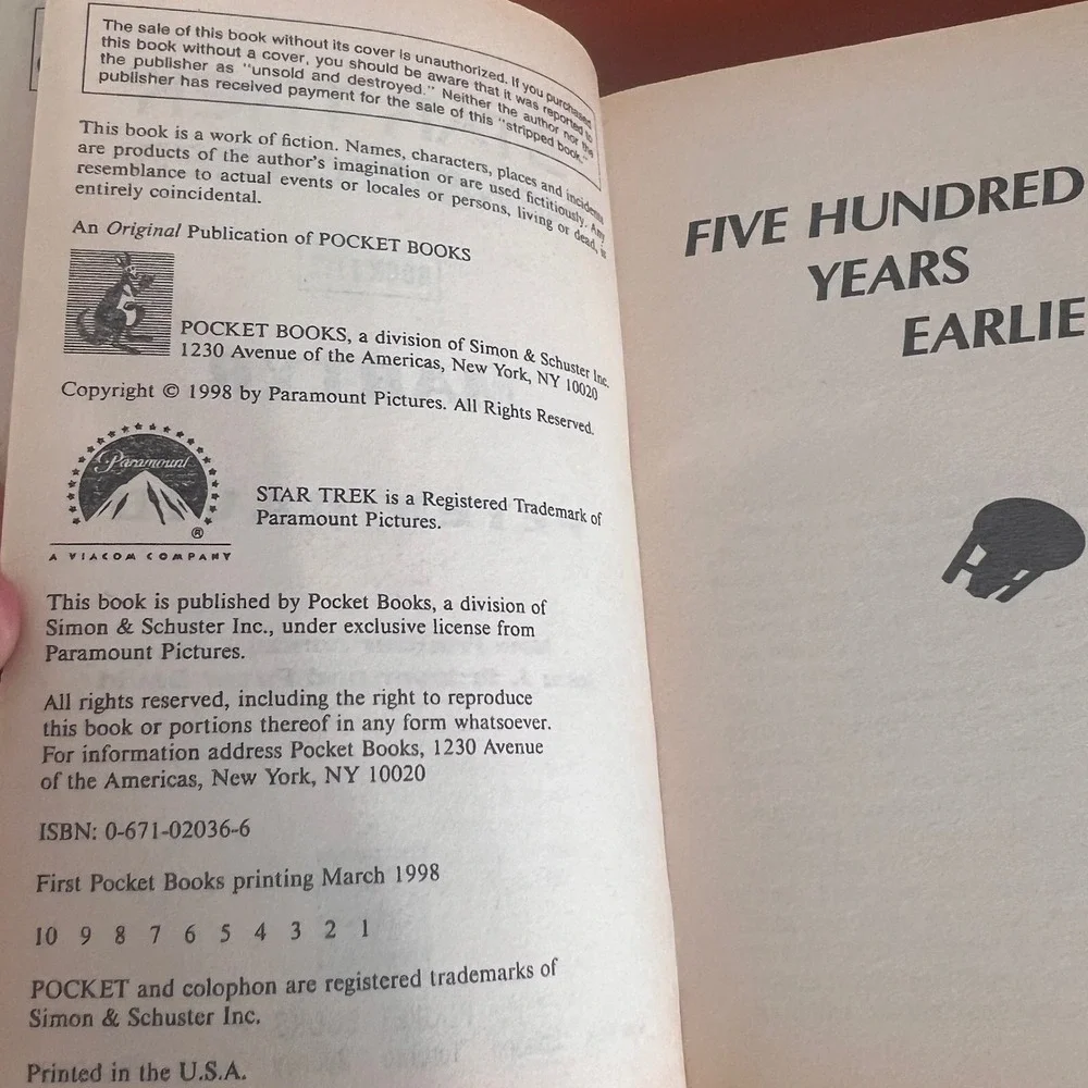 Pocket Books star trek