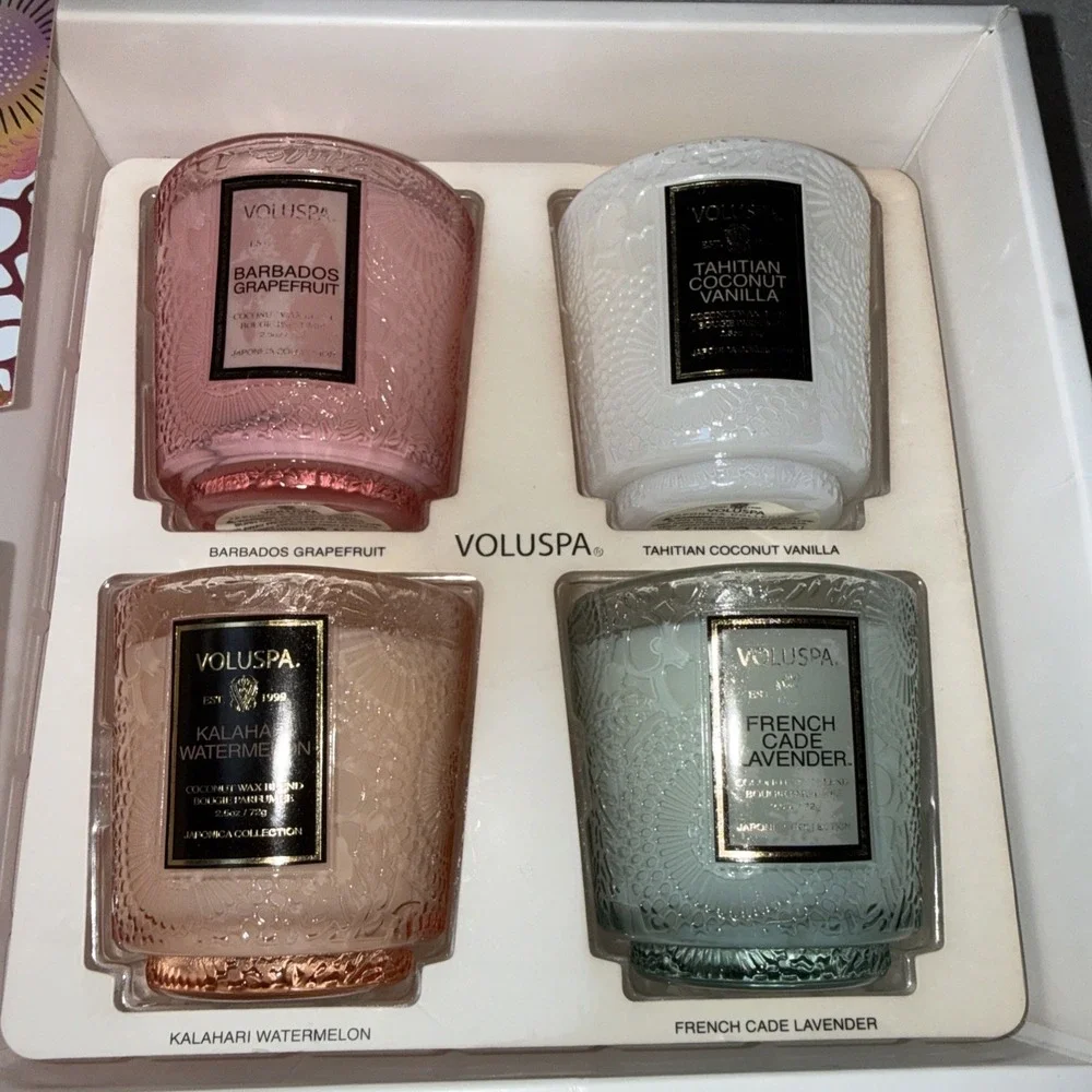 Voluspa Topical Oasis Fragrant Candle Gift Set Exclusive For Sephora New In Box