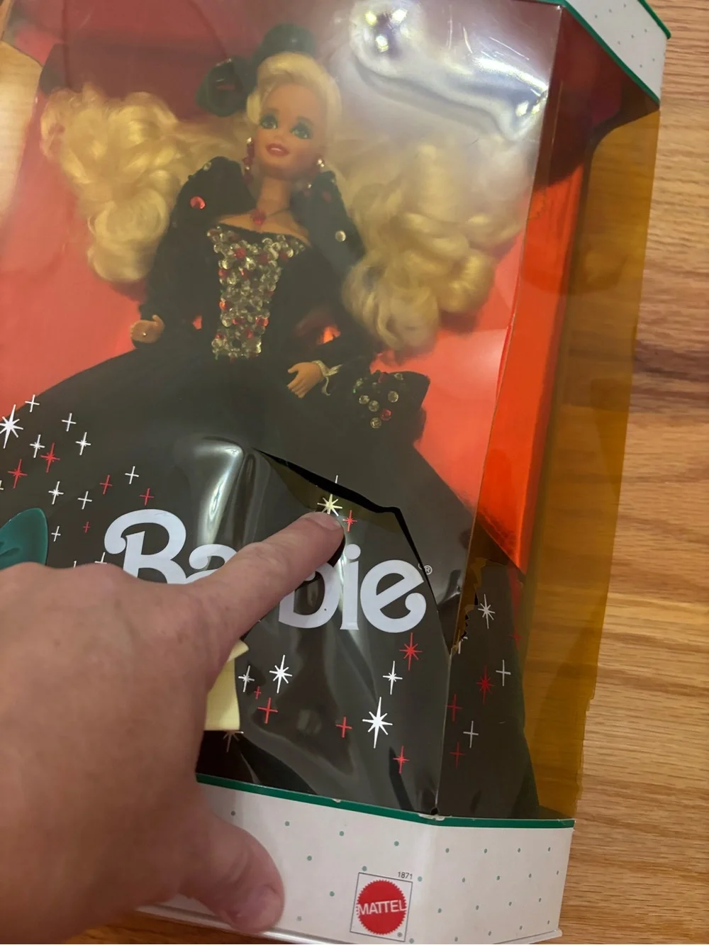 Barbie dressed black