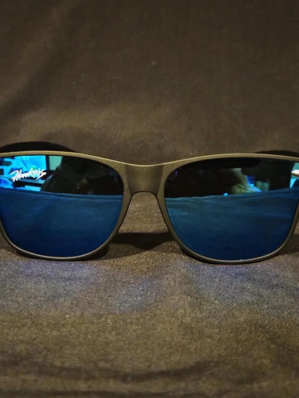 Hawkers Sunglasses – Black Frame with Blue Lenses – Brand New Never Worn