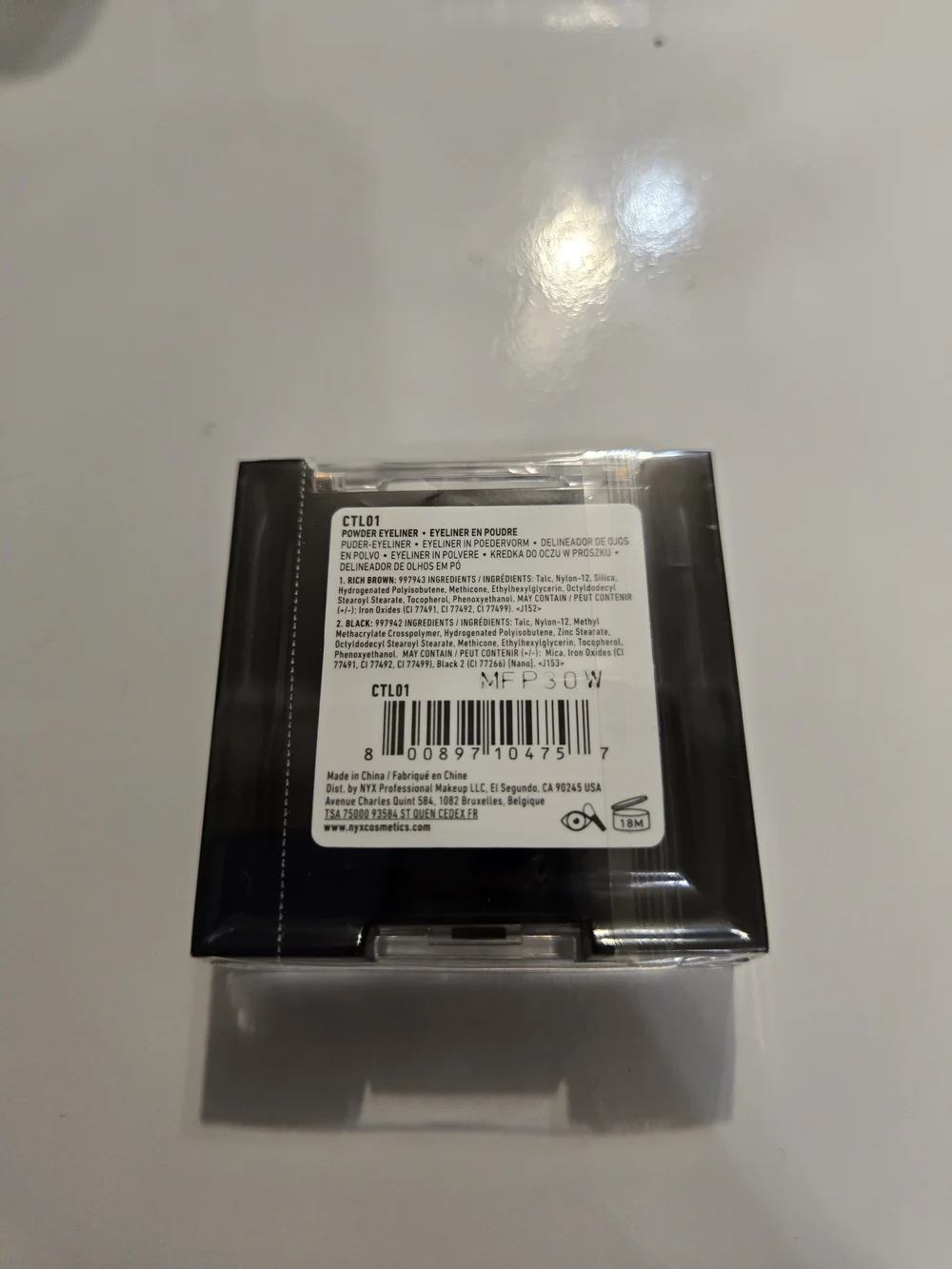 NYX dual powder