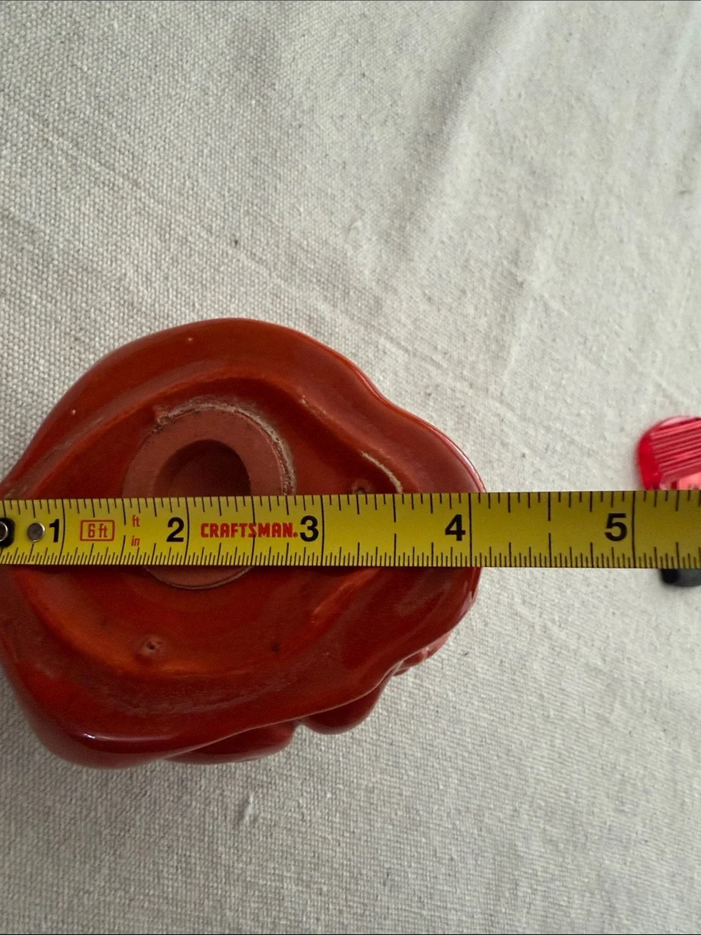 Vintage bright orange
