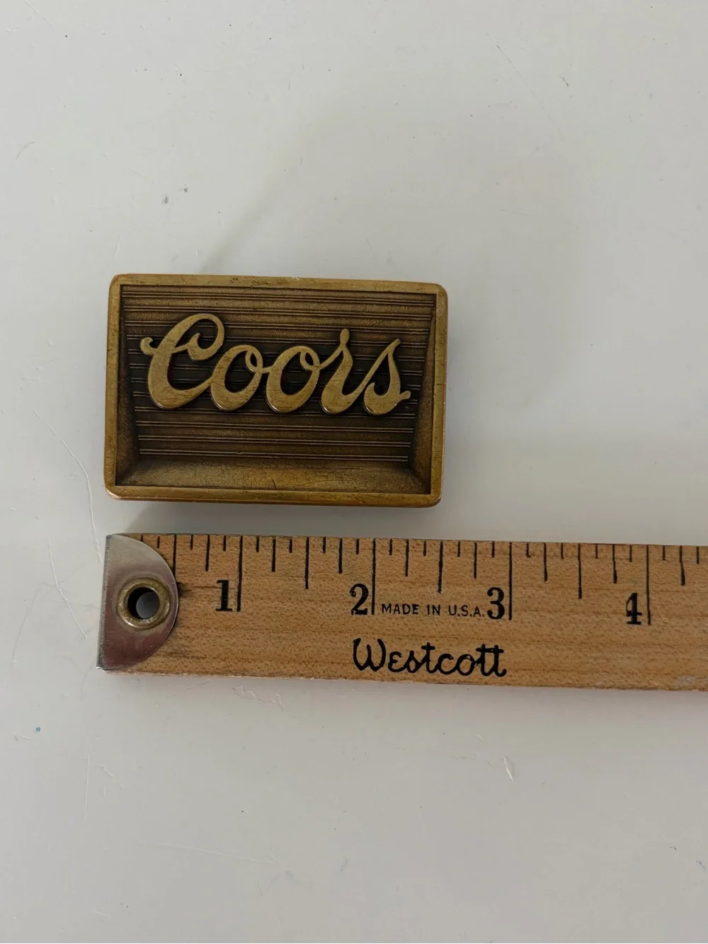 Coors vintage brass