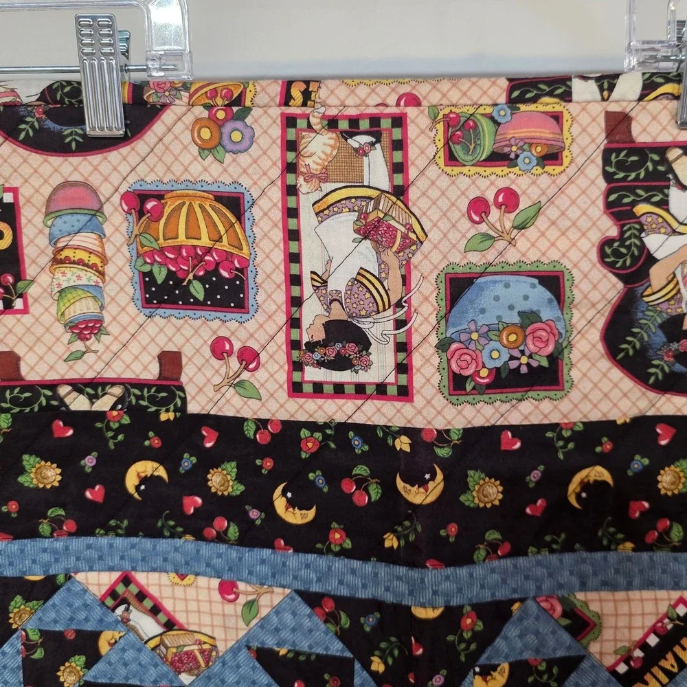 Handmade quilted wall