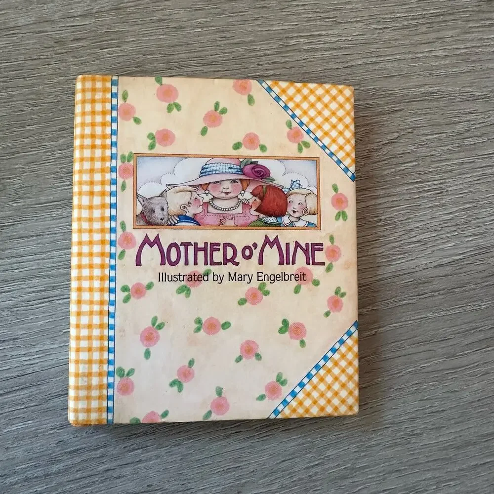 Vintage Mother O' Mine Tiny Mini Book Mary Engelbreit Mother's Day Gift