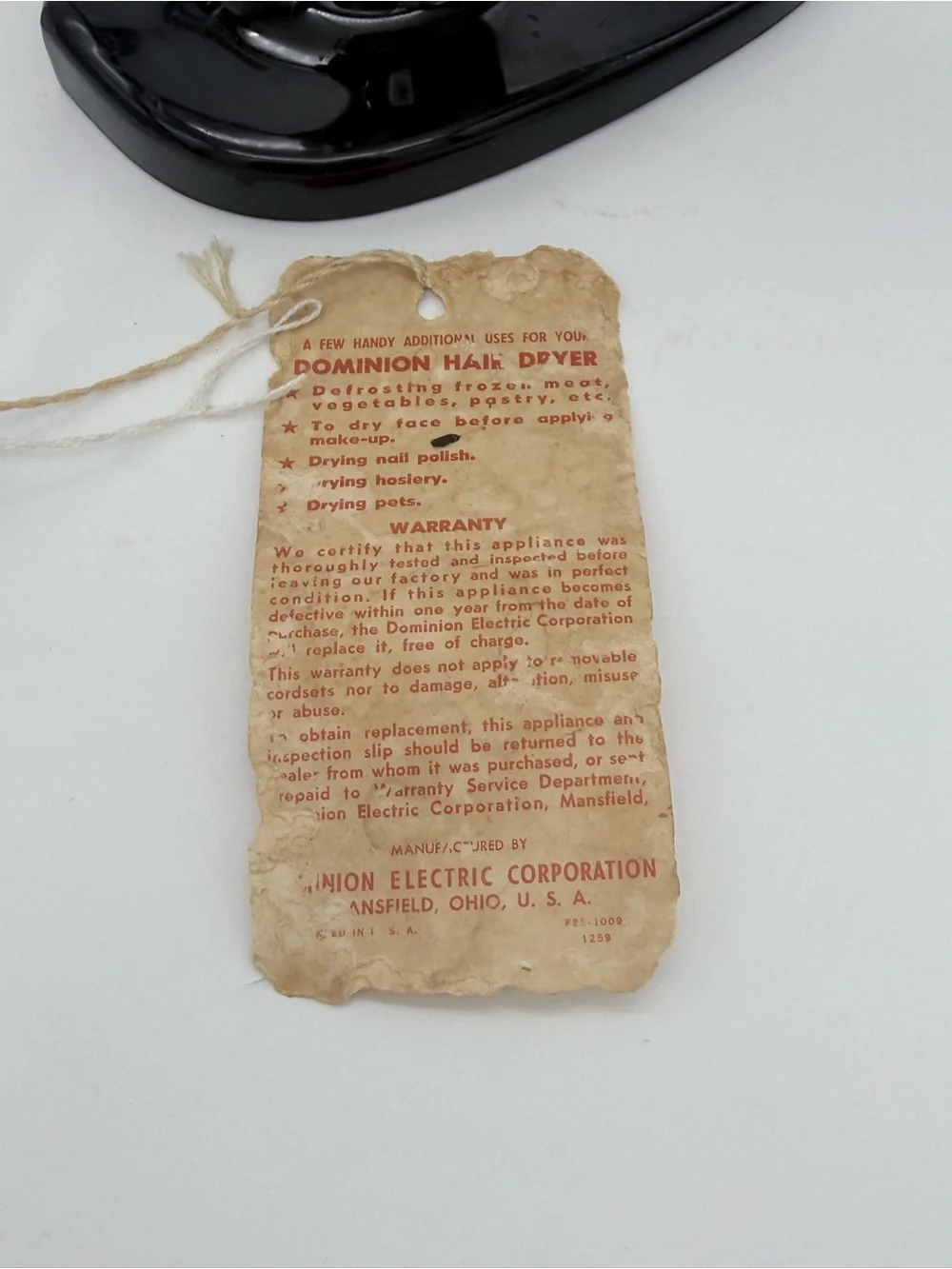 Dominion Electric Corporation this vintage