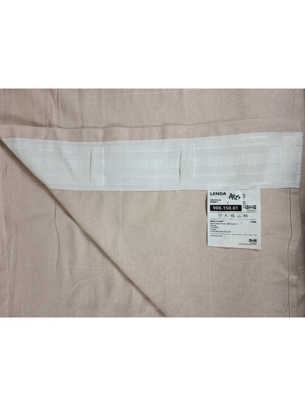 Ikea Pink Lenda Curtains
