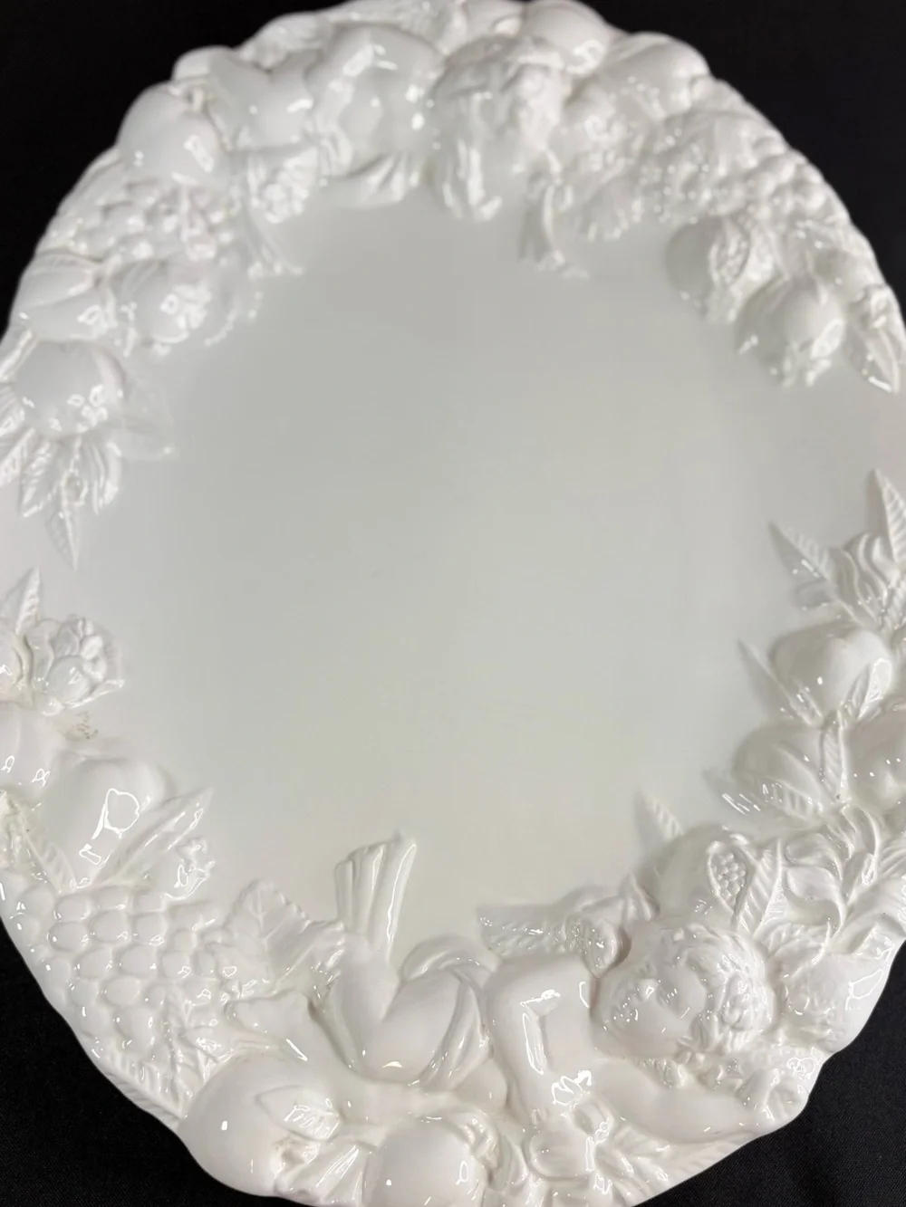 Imperial Porcelain ornate embossed