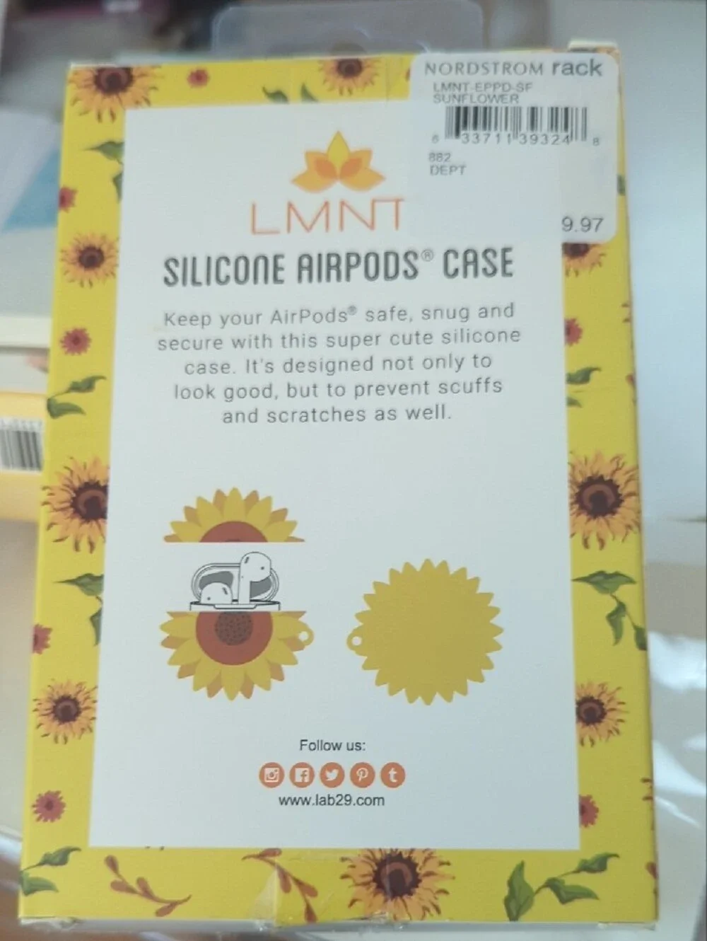 Lmnt sunflower silicone