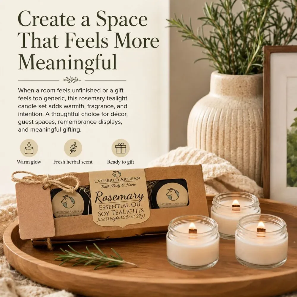 Lathered Artisan rosemary essential