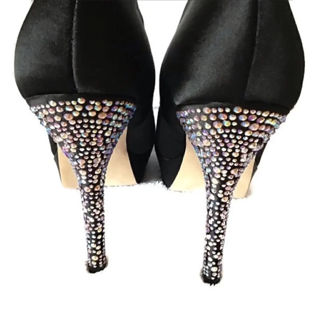Steve Madden Partyy-R Platform Rhinestone Pumps