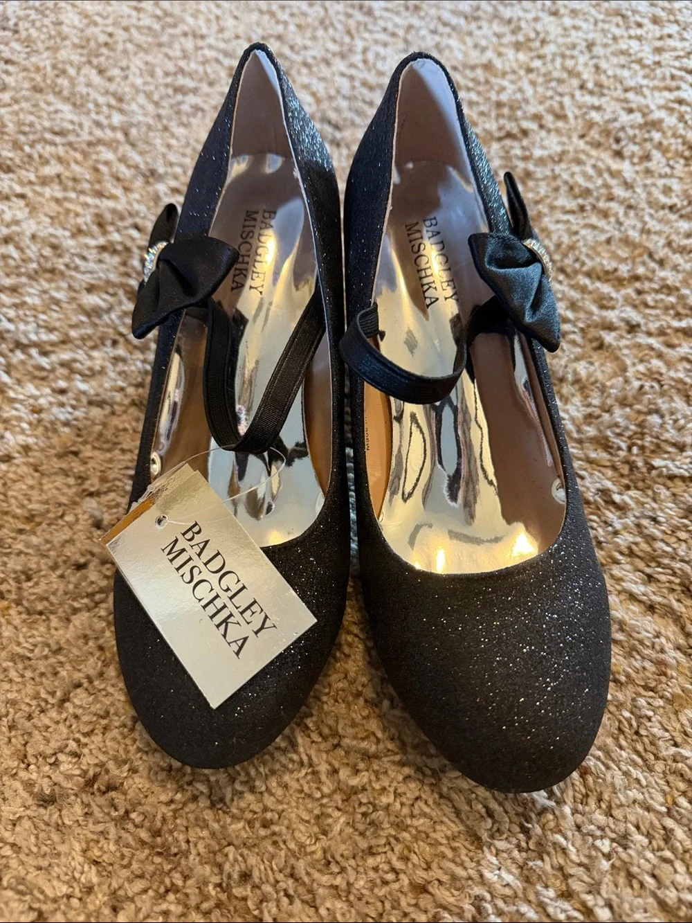 Bagley mischka elegant black