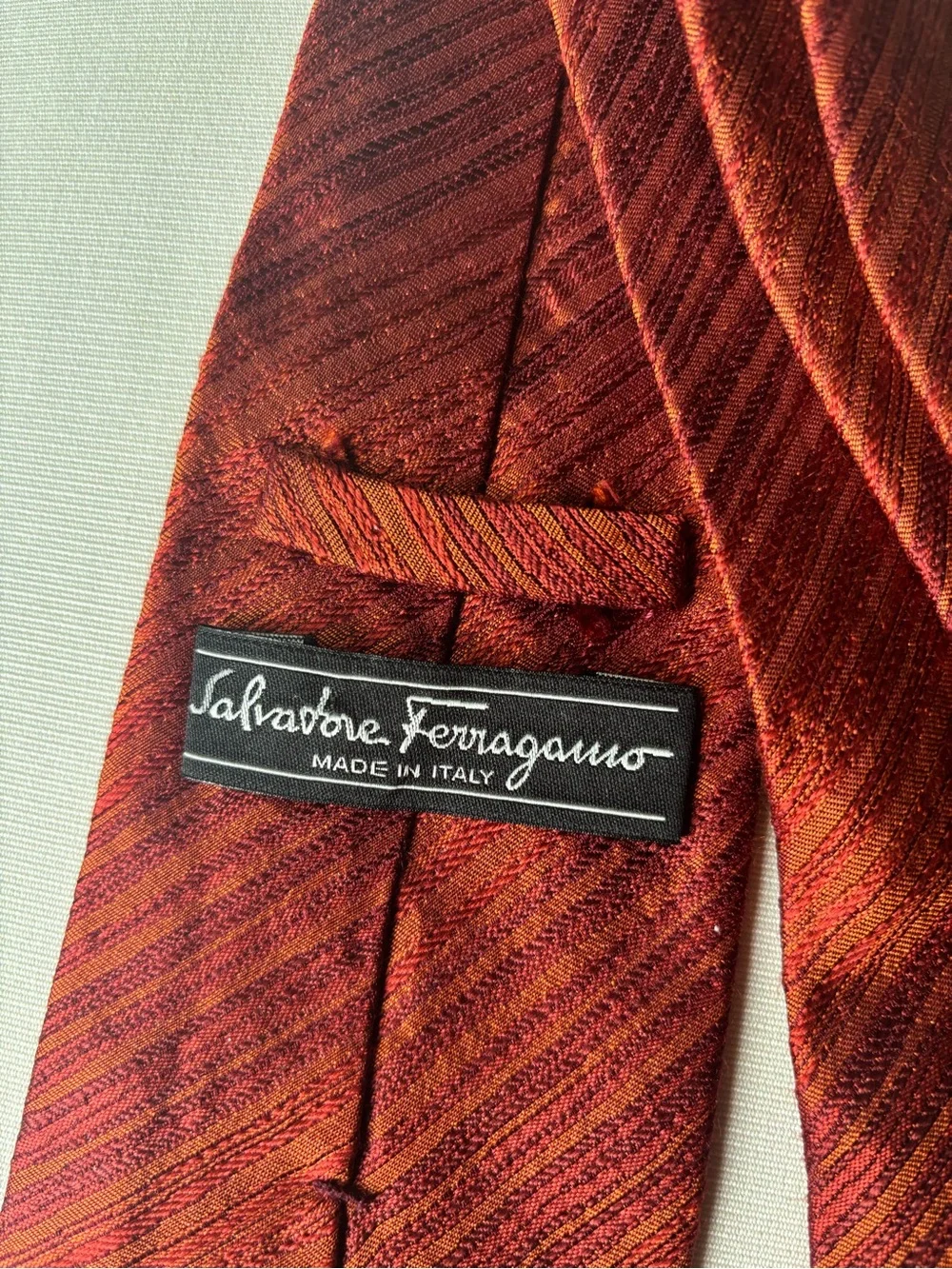 Salvatore Ferragamo elegant red
