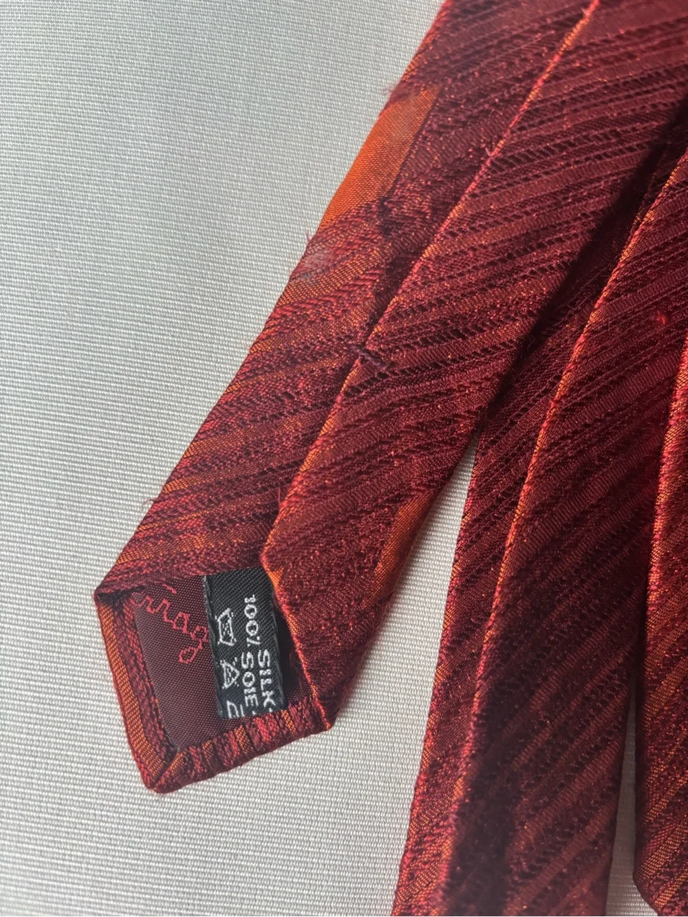 Salvatore Ferragamo elegant red