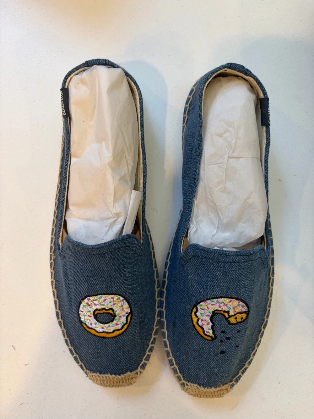 Soludos denim slip