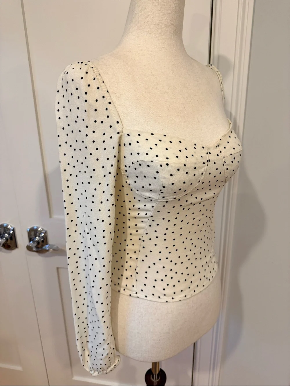 Reformation cream sweetheart