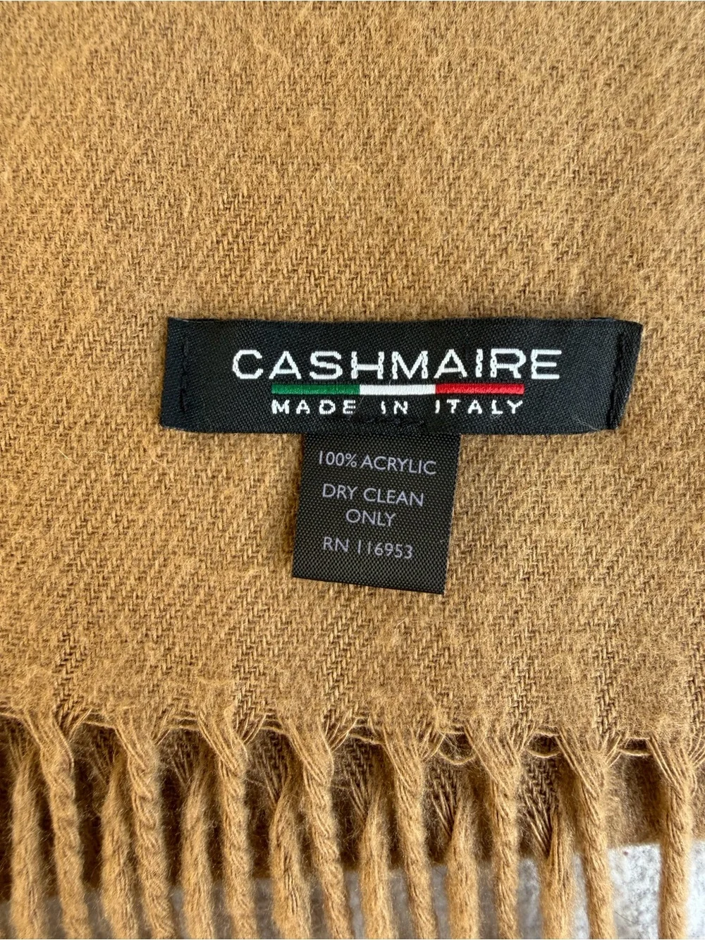 Cashmaire soft camel