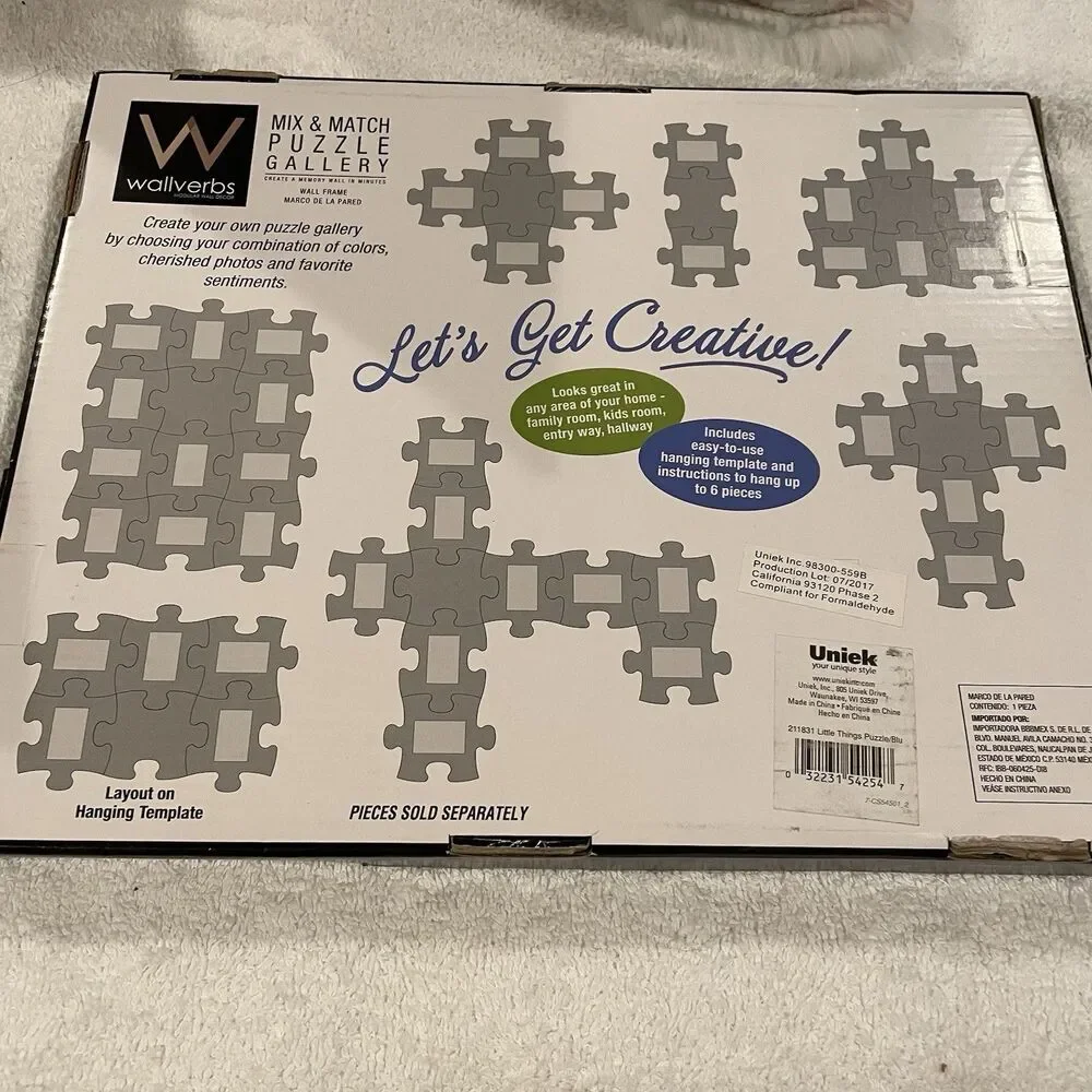 wallverbs puzzle piece