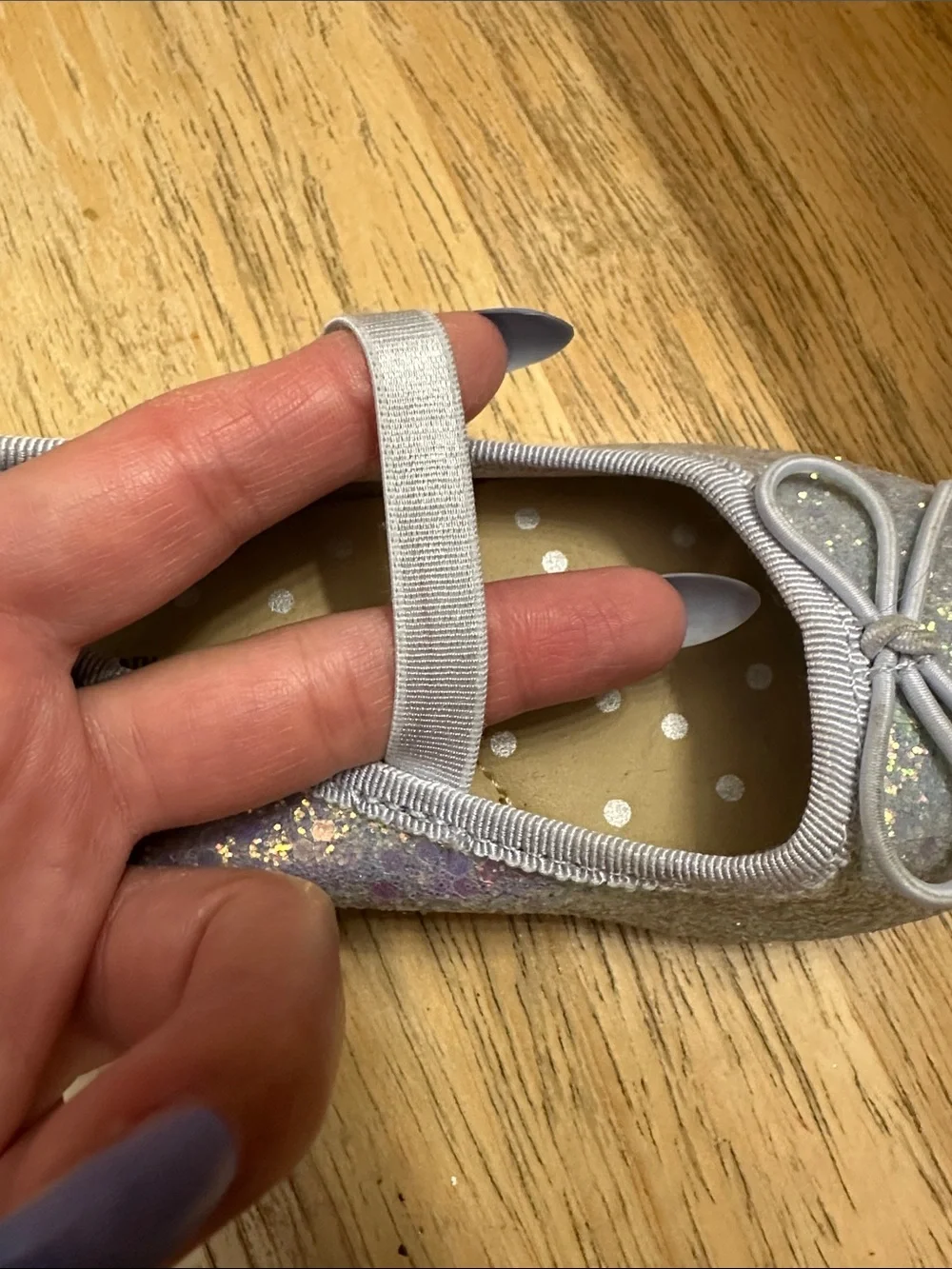 Cat & Jack sparkly iridescent