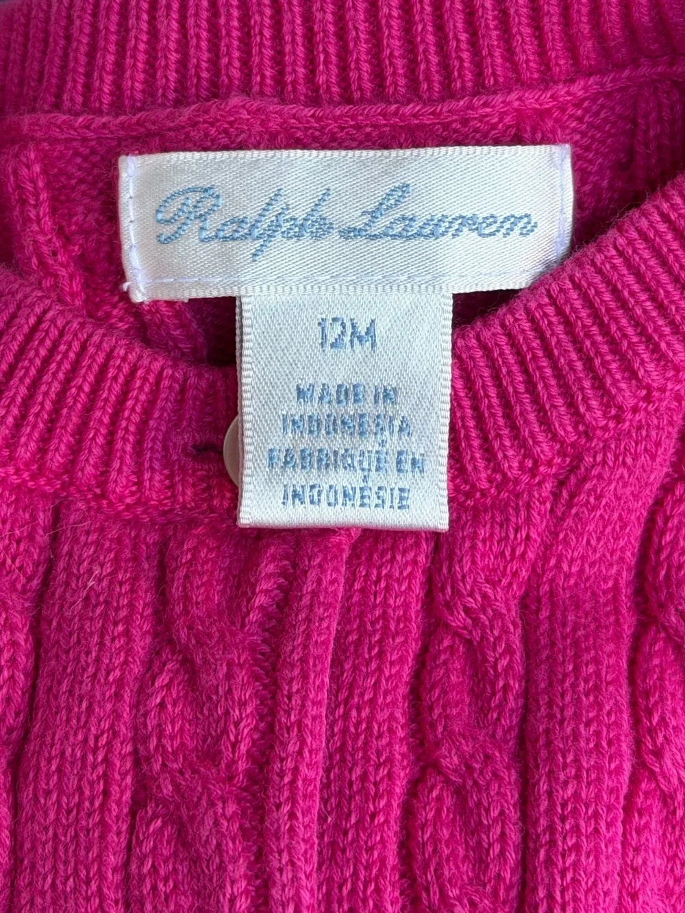 Ralph Lauren bright pink