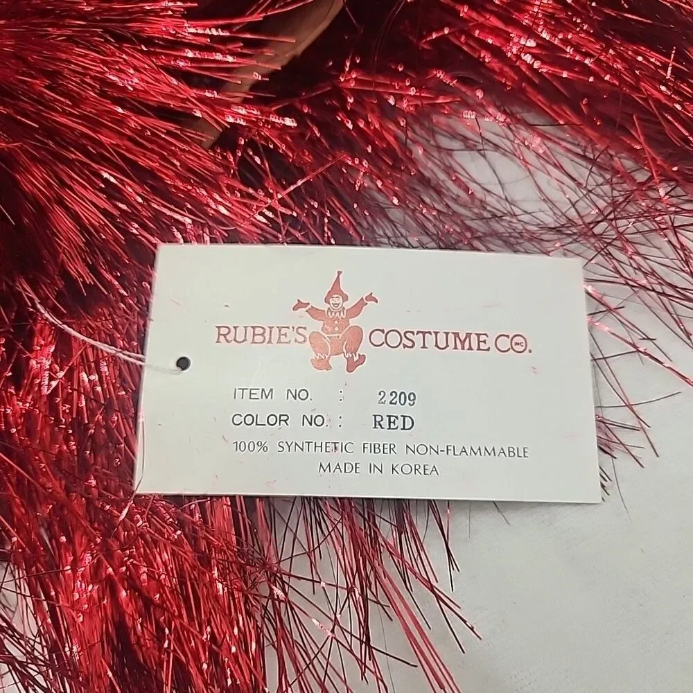 Rubies wig tinsel