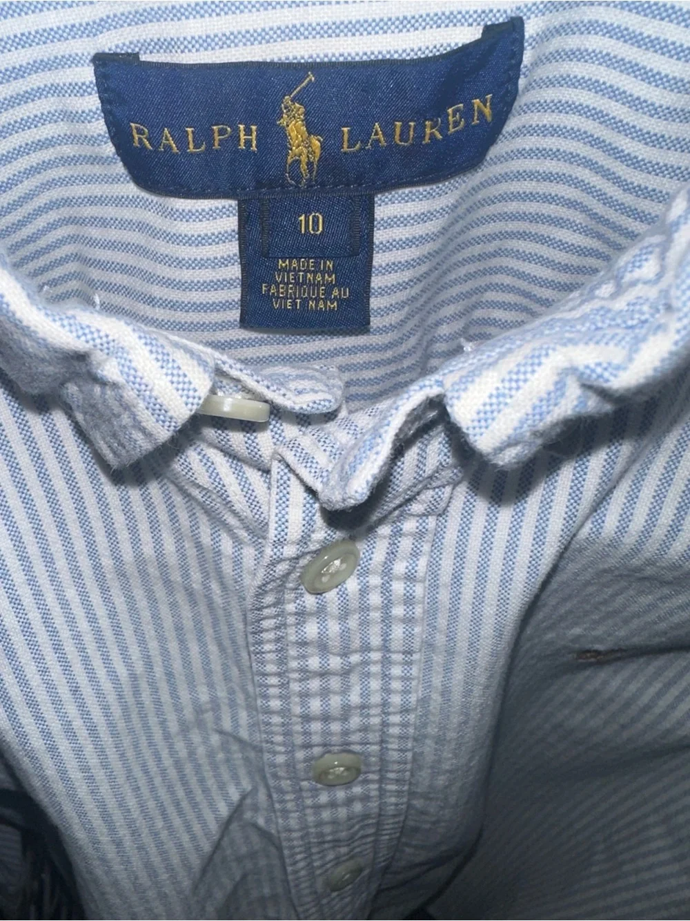 Ralph Lauren classic button