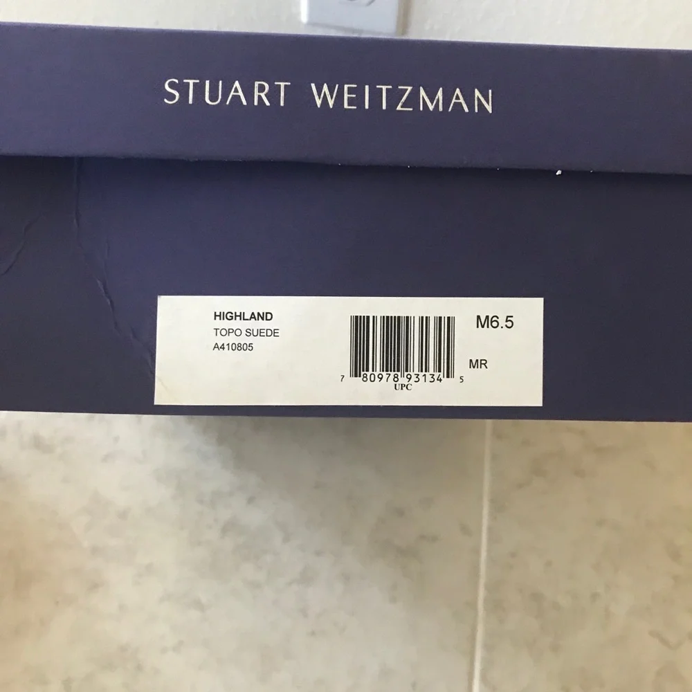 Stuart Weitzman new box