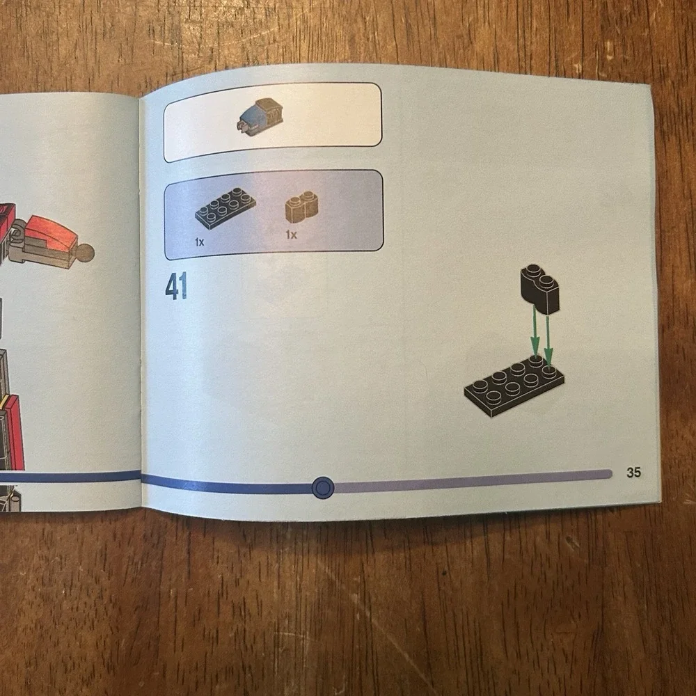 Lego instruction manual