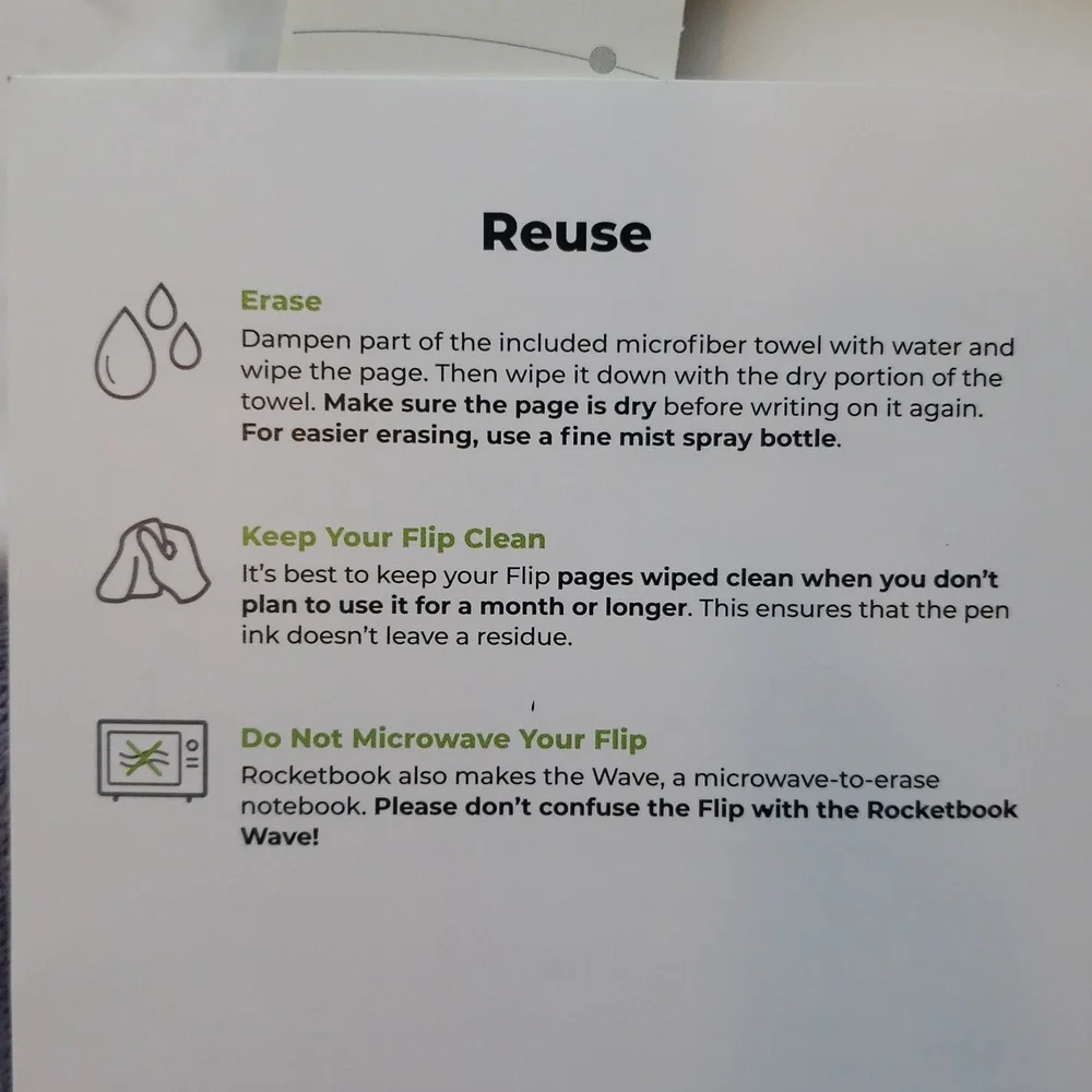 Rocketbook flip endlessly