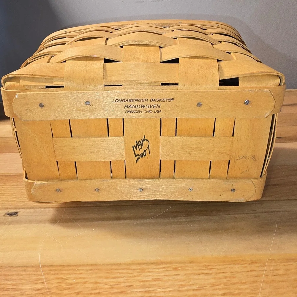 Longaberger handwoven woven