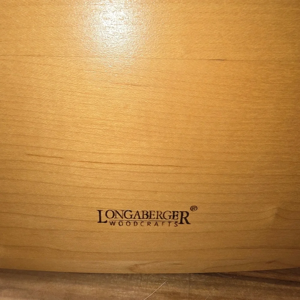Longaberger handwoven woven