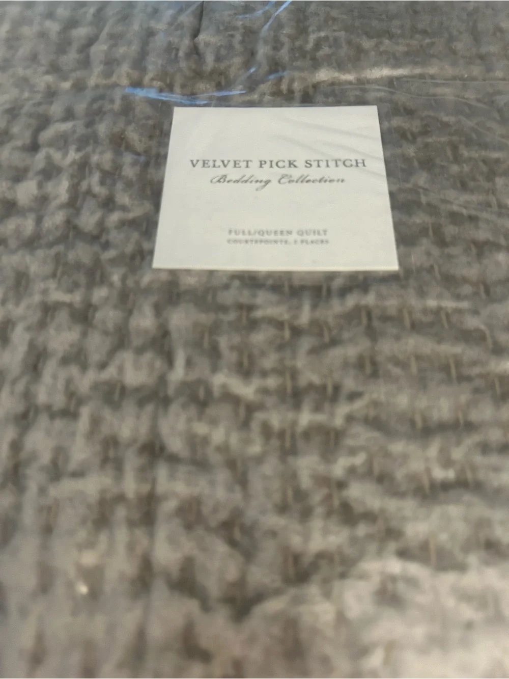 Restoration Hardware luxurious velvet